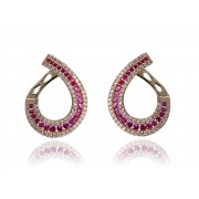 14KR TWISTED HOOPS W/ PKRU & DIA