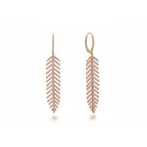 14KR FEATHERY DANGLE...