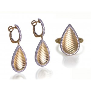 14KY TEXTURED DROP S...
