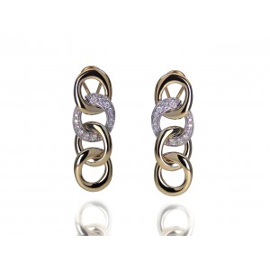 14KY OVAL-CURB EARRI...