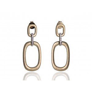 14KY MATTE LINKS EAR...