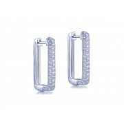 14KW 20MM RECTANGLAR HOOPS W/ DIA