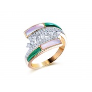 14KY FASHION SET W/ MA & SH & DIA