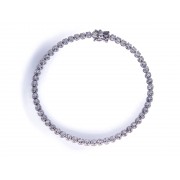14KW TENNIS BRACELET W/ 2.8CT DIA