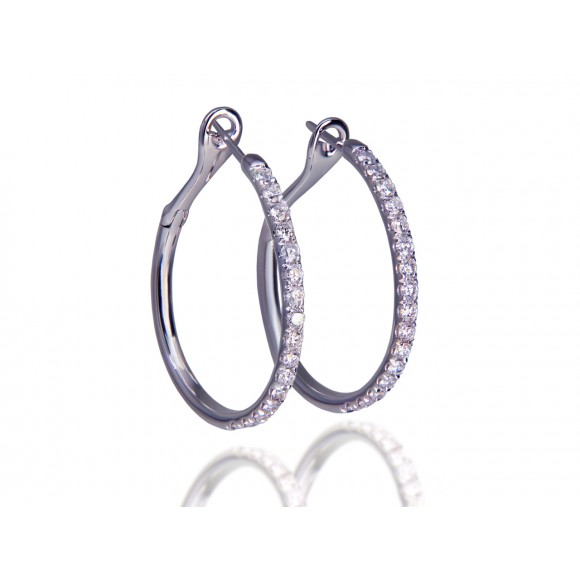 14KW 30MM HOOPS W/ DIA